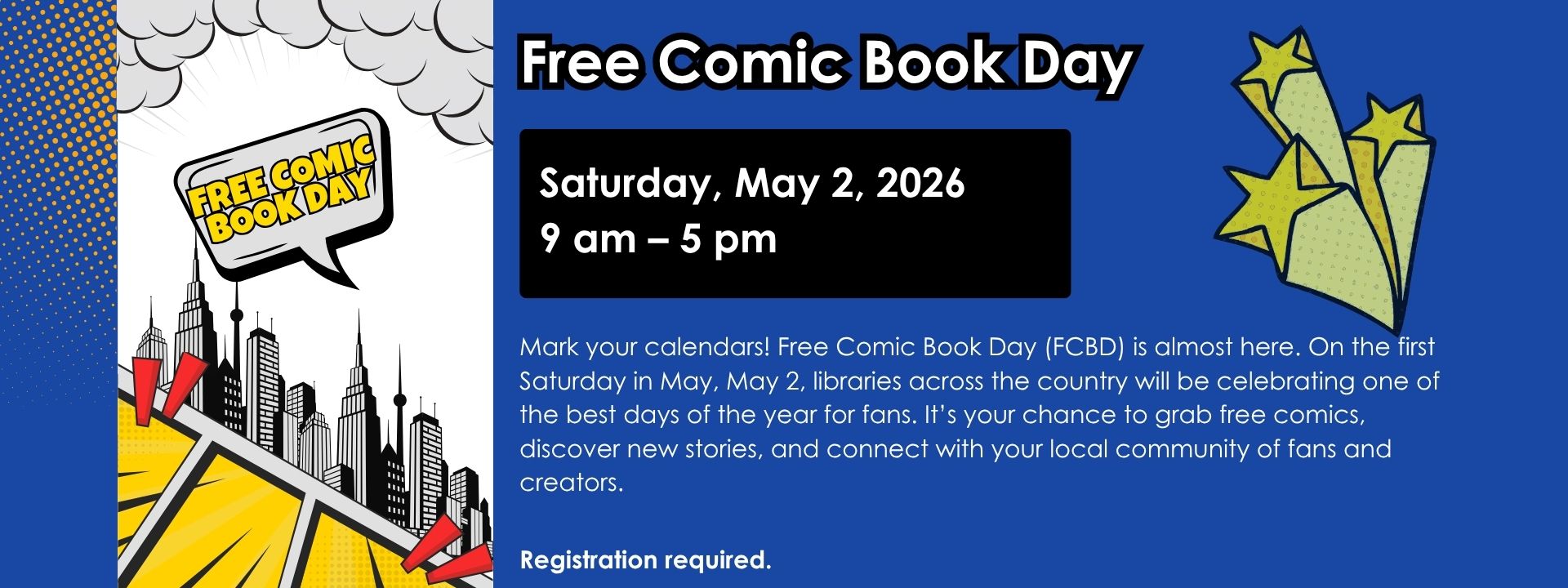 Free comic day May 2